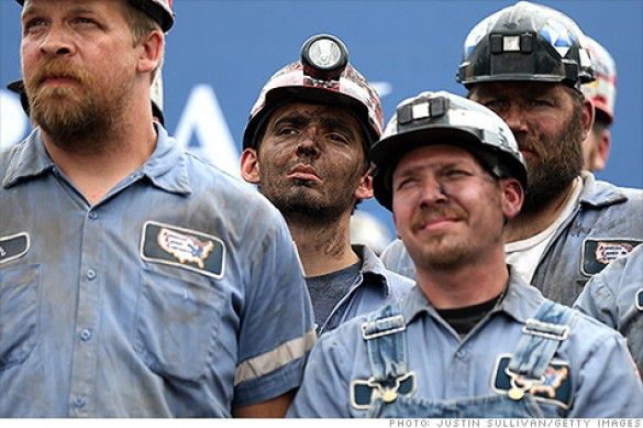coal miners photo