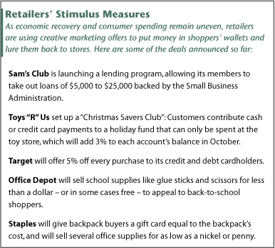 Retailers Stimulus Measures