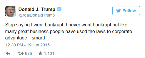 donald trump tweet