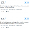 why did the nyse shut down today