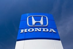 Honda stock price 