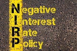 negetive interest rates
