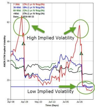option strategies for high implied volatility