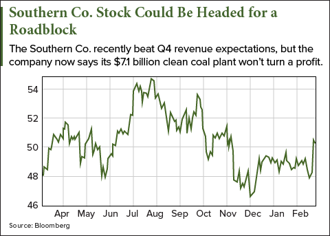 southern company stock