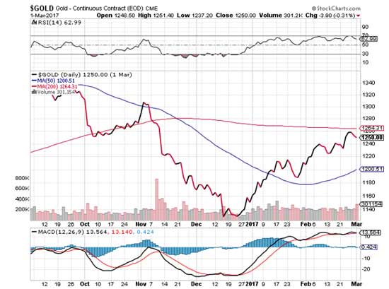 gold price prediction