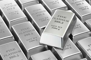 platinum prices in 2017