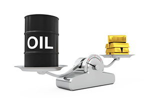 oil and gold prices