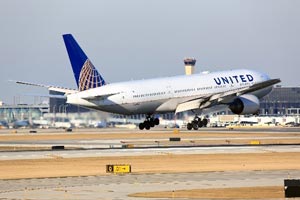united airplane