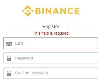 how to register for binance