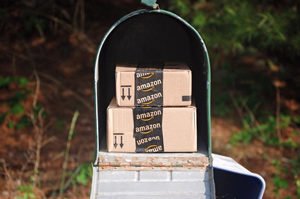 amazon in mailbox