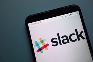 slack stock falling