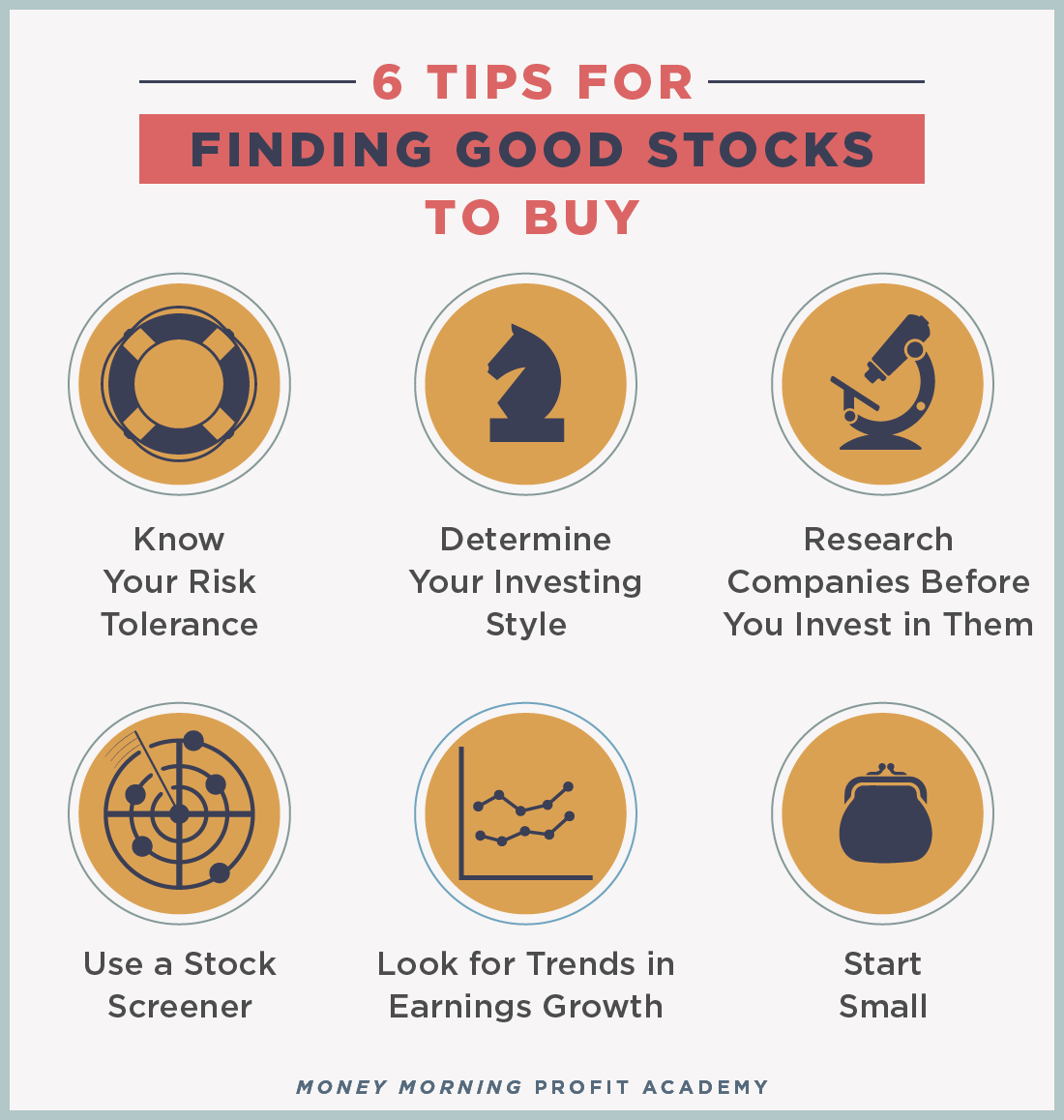 6 Tips How to Find Good Stocks Money Morning