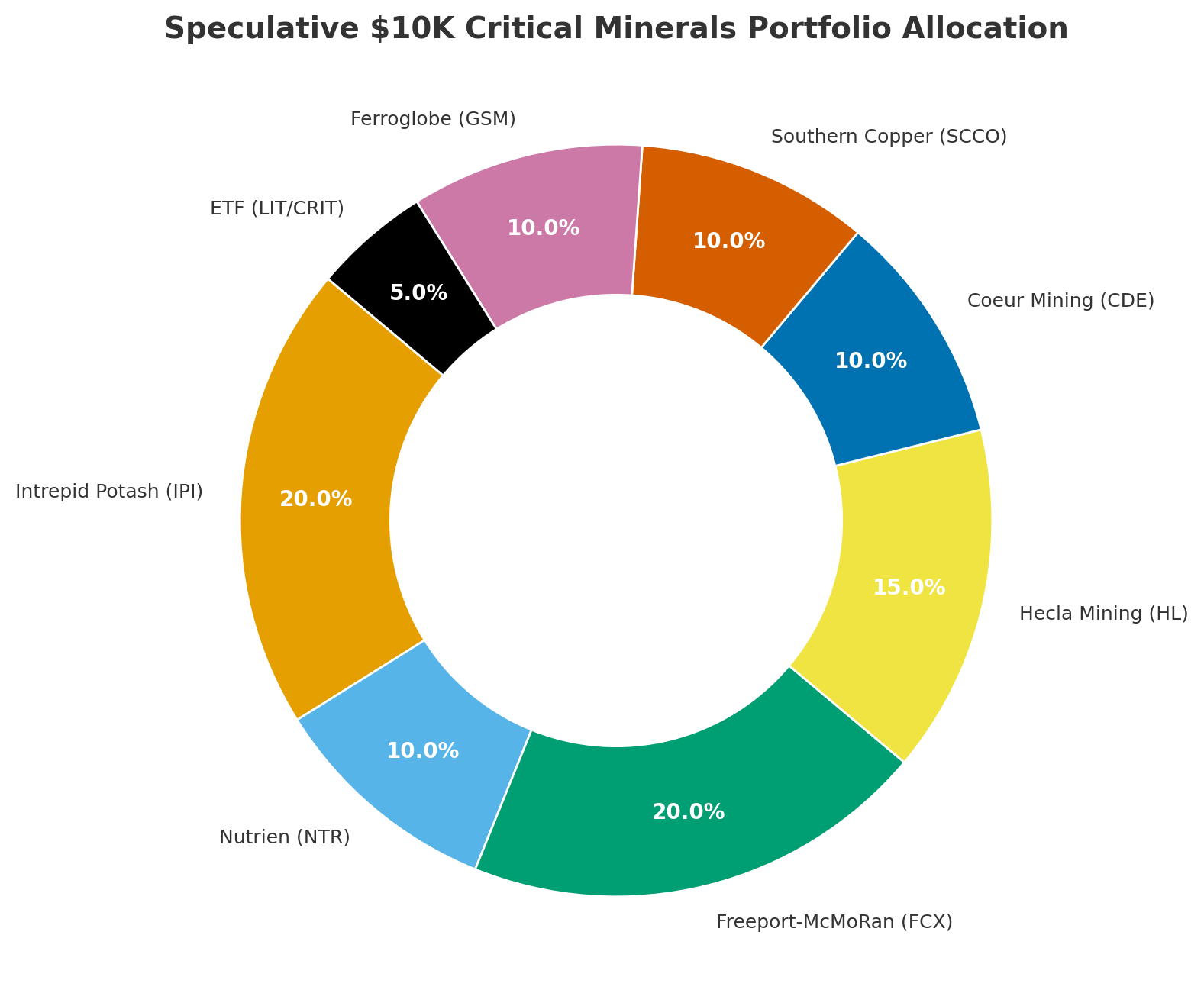 Critical Minerals Portfolio